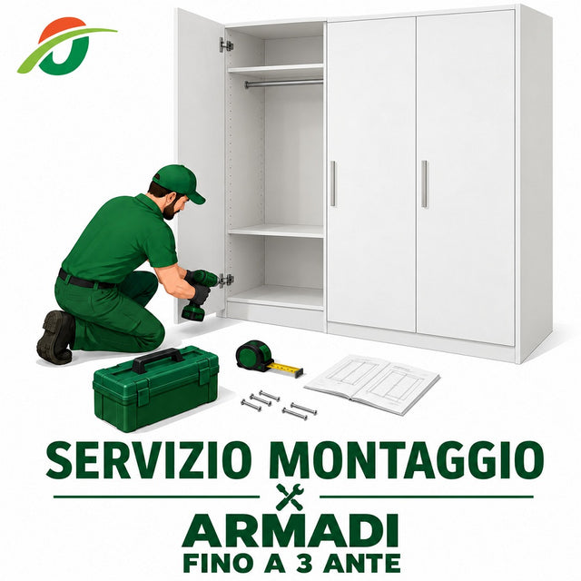 Montaggio Armadi Fino a 3 Ante