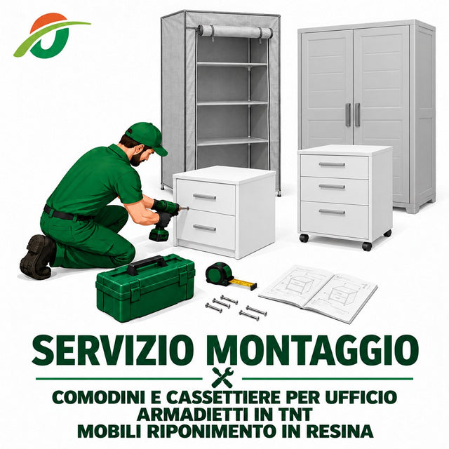 Montaggio Comodini + Cassettiere + Armadi in TNT