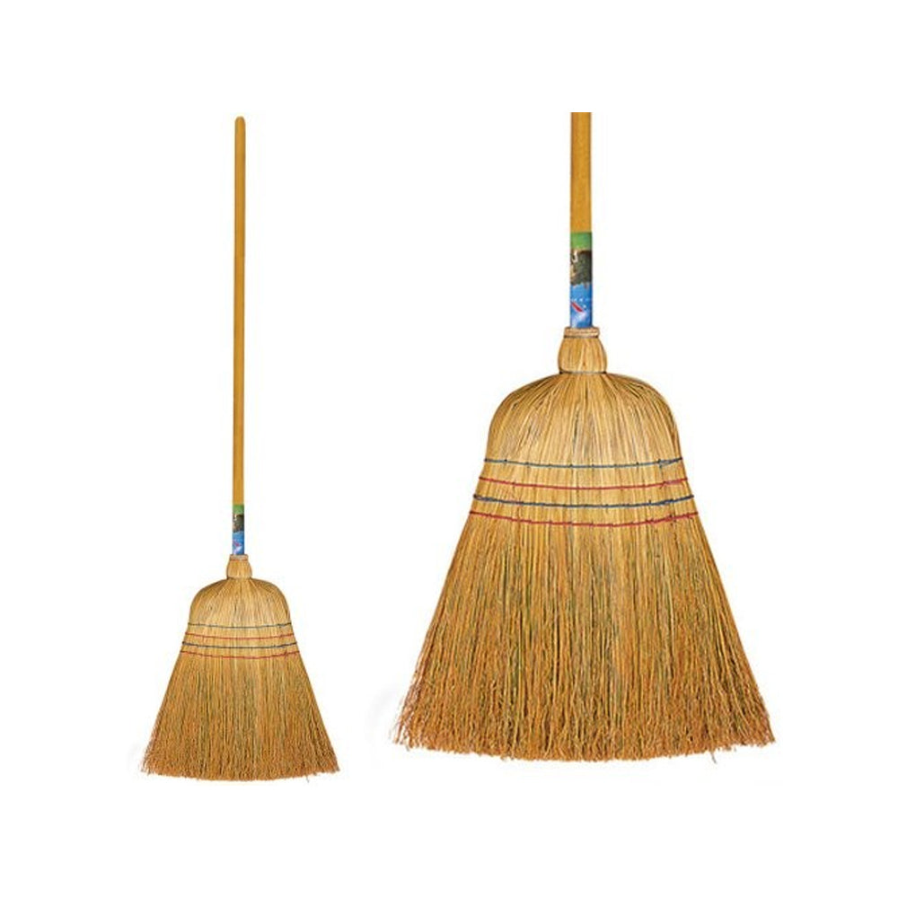 4f group scopa di saggina 32 cm con manico ean 8029971044136