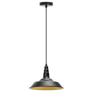 aigostar lampadario aigostar ferro nero e27 d 36 ean 8433325314842