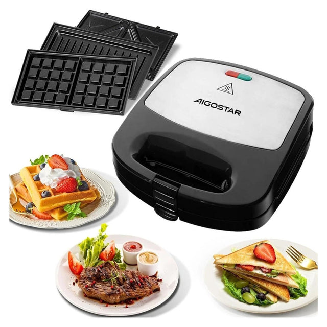 aigostar piastra elettrica multifunzione 3in1 800w ean 8719138827305