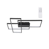 aigostar plafoniera a led geometrica 38w nera ean 8433325407629