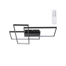 aigostar plafoniera a led geometrica 38w nera ean 8433325407629