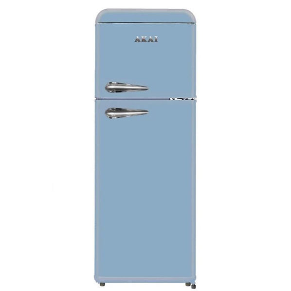 immagine-1-akai-frigo-doppia-porta-vintage-cl-a-azzurro-akai-ean-8056746666002