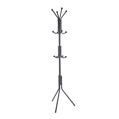 aneta appendiabiti adam in ferro nero 42x37x171cm ean 9972016356215