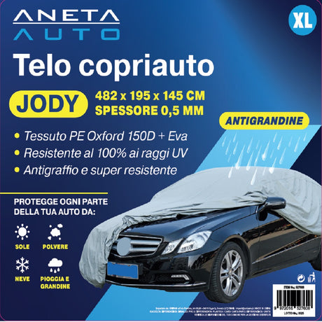 aneta copriauto jody antigrandine 482x195x145 cm ean 9972016527608