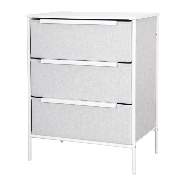 aneta mobiletto siviglia 3 cassetti bianco 59x40x76cm ean 9972016707154