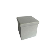 aneta pouf contenitore tes in tessuto ecru 38x38x38cm ean 9972016736246