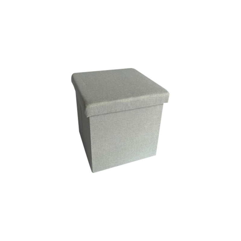 aneta pouf contenitore tes in tessuto ecru 38x38x38cm ean 9972016736246