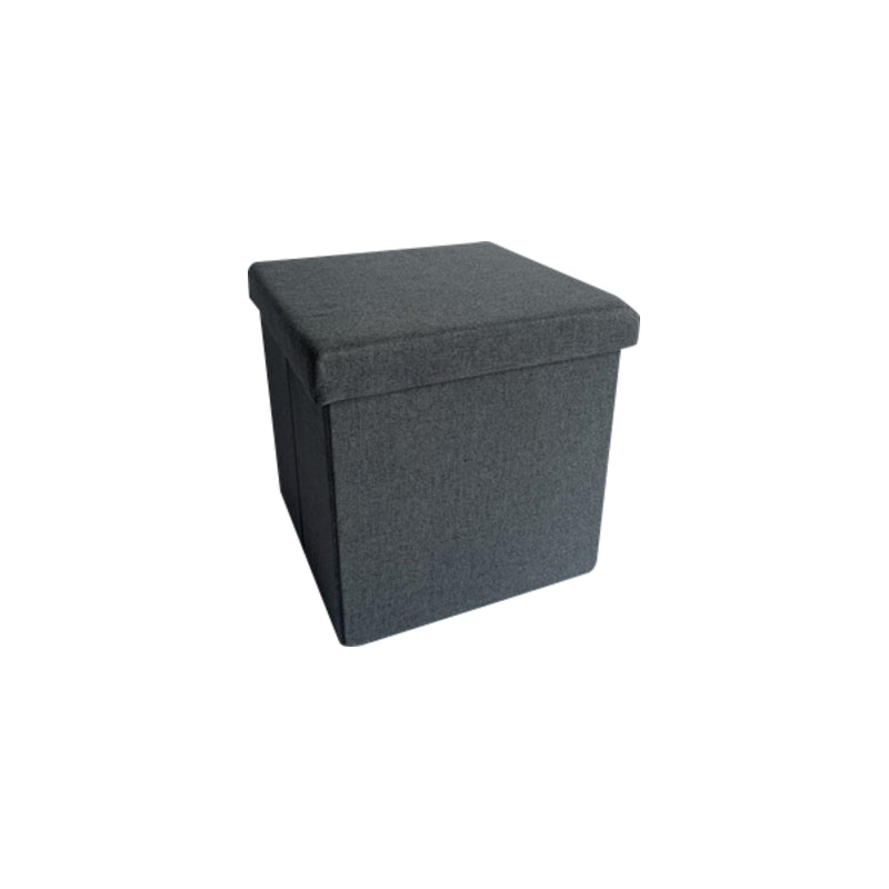 aneta pouf contenitore tes in tessuto grigio 38x38x38cm ean 9972016736260