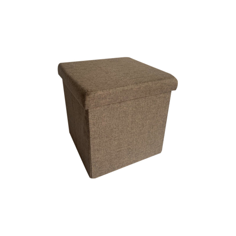 aneta pouf contenitore tes in tessuto tortora 38x38x38cm ean 9972016736253