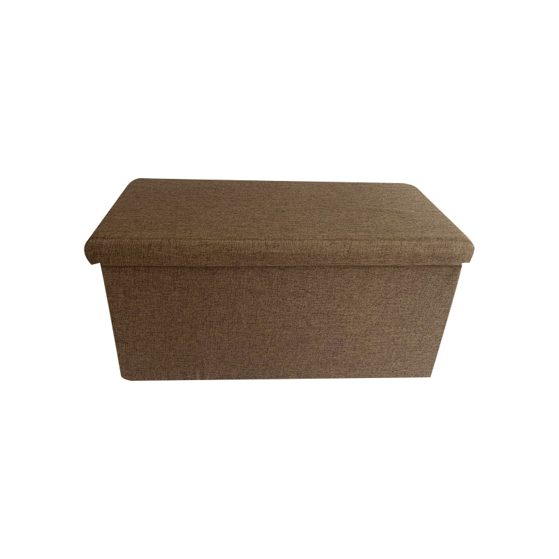 aneta pouf contenitore tes in tessuto tortora 76x38x38cm ean 9972016736321