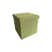 aneta pouf contenitore tes in tessuto verde 38x38x38cm ean 9972016736277