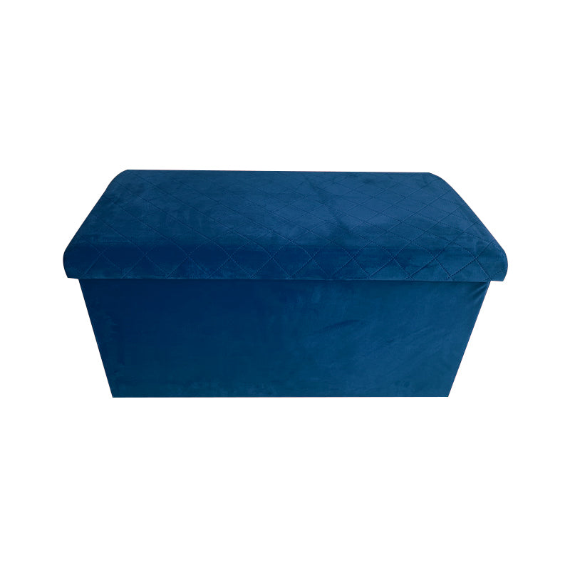 aneta pouf velvet in velluto blu 76x38x38cm ean 9972016736376