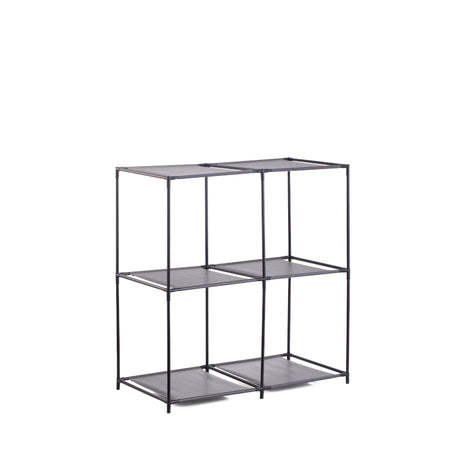 aneta scaffale elia ferro e tnt 4 scomparti 68x35x70cm ean 9972016356277