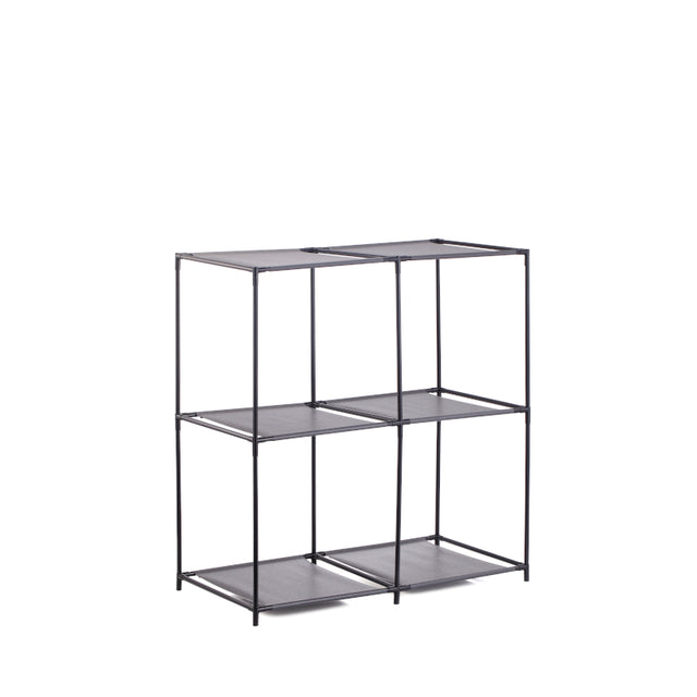 aneta scaffale elia ferro e tnt 4 scomparti 68x35x70cm ean 9972016356277