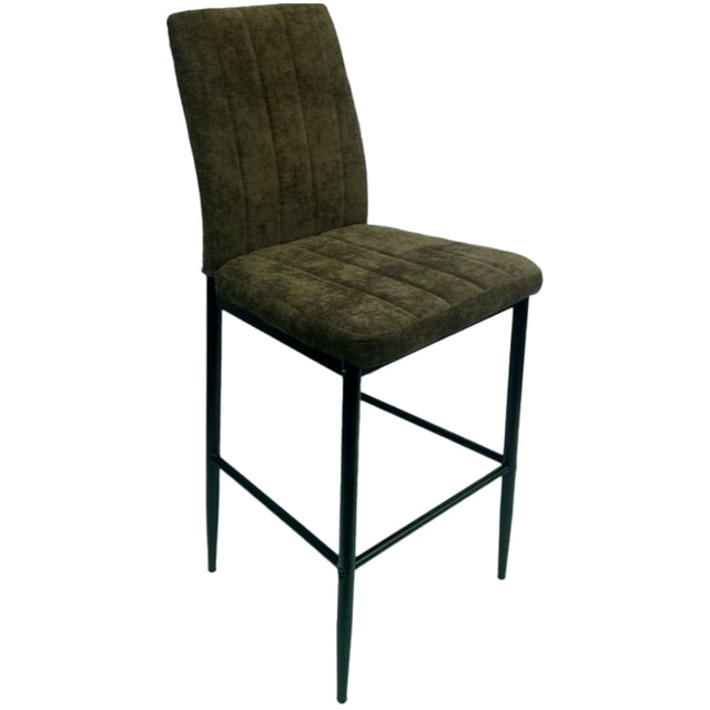 aneta sgabello arredo juliette in tessuto marrone ean 9972016760302