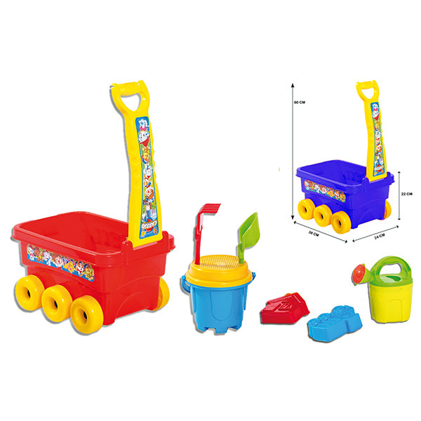 apel plastick carrettino set mare 11431 apel plastik ean 8010380114312