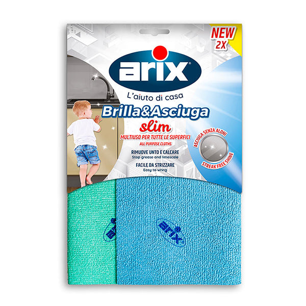arix arix brilla asciuga 2pz 29x29 slim ean 8008990286628