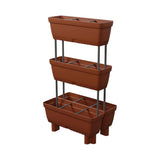 art plast orto verticale a 3 livelli lo lego 49x32x89 cm terracotta ean 8010693127306