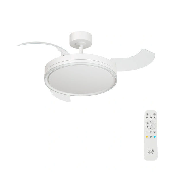 arteconfort ventilatore notus 30w led 3pale estr bianco ean 8435486146843