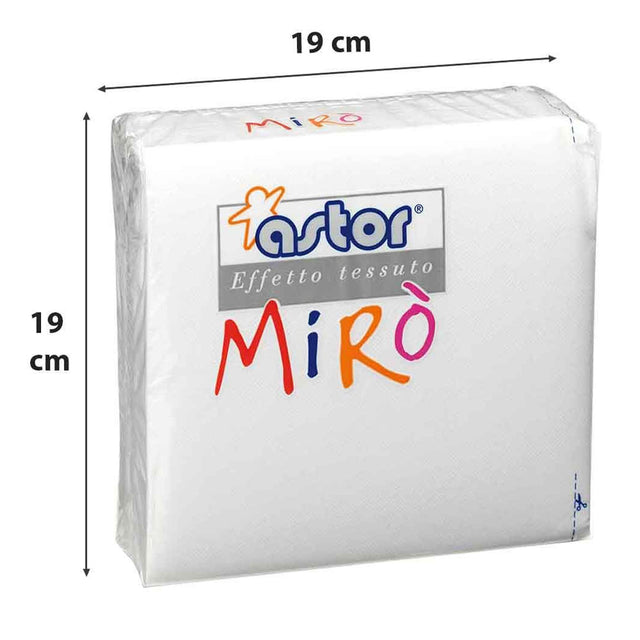astor tovaglioli 2 veli 38x38 40pz bianco ean 8000875019109