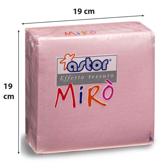 astor tovaglioli 2 veli 38x38 40pz rosa ean 8000875019116