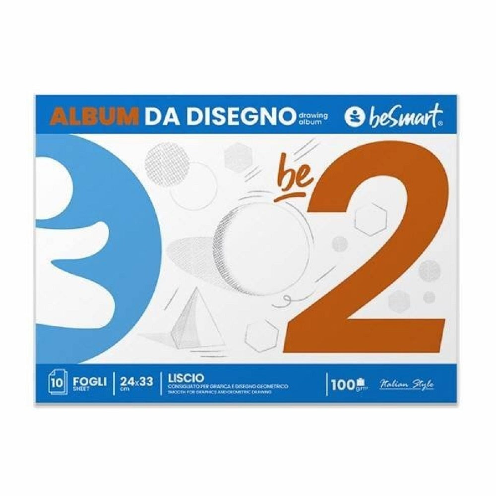be smart album a strappo liscio 10 fg 24x33 cm ean 8023650064552