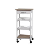 bellotti carrello multiuso maria bianco 3 ripiani 76x37x37 ean 8056684773695
