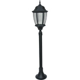 bellotti lampione demetra altezza 100cm nero ean 8034049085522