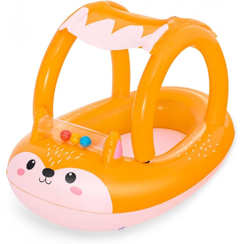 bestway canotto per bambini con parasole volpe ean 6941607325971