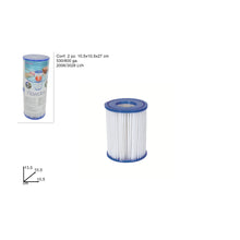 bestway set 2 cartucce filtranti per piscine ean 0821808580941