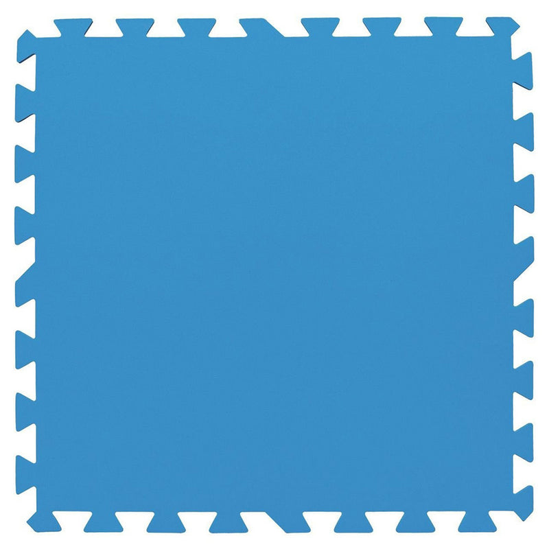 bestway set 9 tappetini base per piscine blu 50x50cm ean 6941607354681
