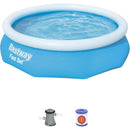 bestway set piscina fast tonda 305x76cm ean 6942138951264