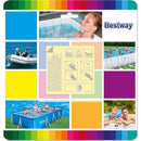bestway toppe di riparazione adesive per piscine 10 pezzi ean 6941607307564