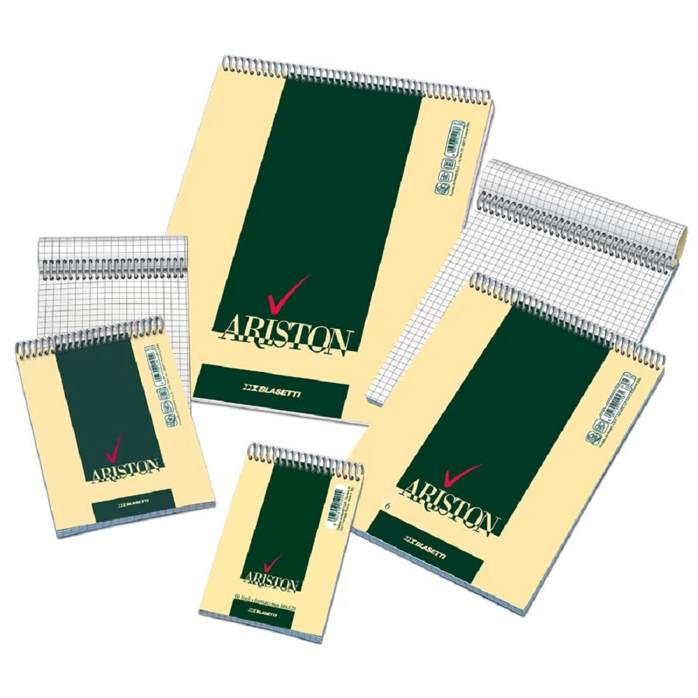 blasetti blocco note a spirale ariston blasetti 5 mm ean 8007758012578