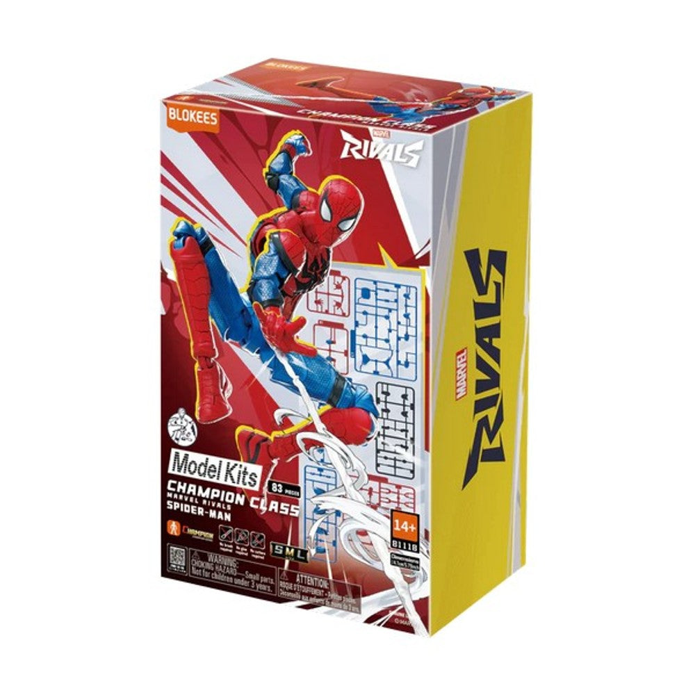 blokees blokees marvel rivals spider man champion class ean 0810181531664