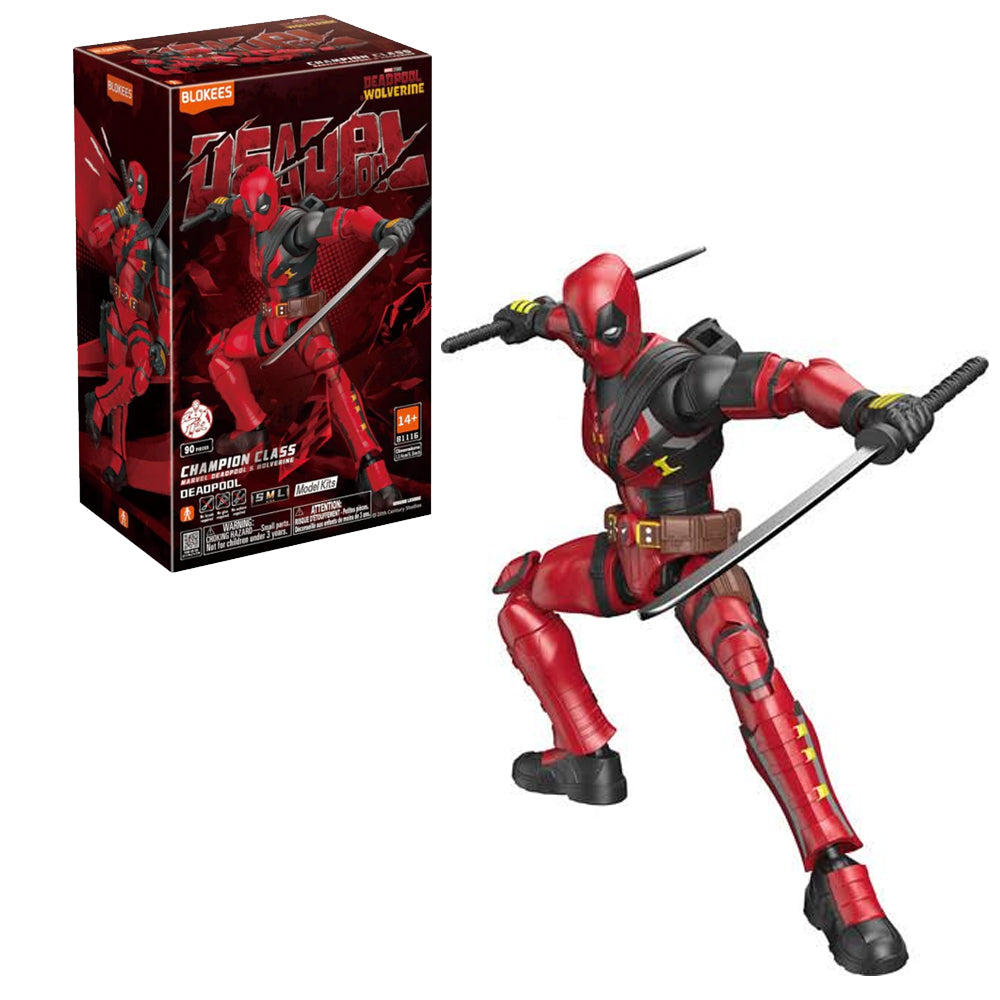 blokees marvel heroes deadpool action figure ean 0810181531589