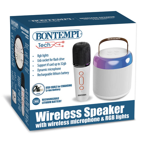 bontempi altoparlante karaoke microfono bontempi ean 0047663368450