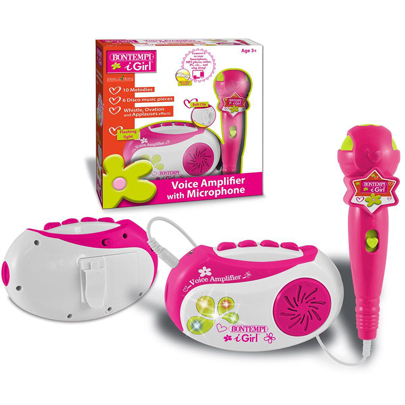 bontempi amplificatore con microfono connessione mp3 ean 0047663339382