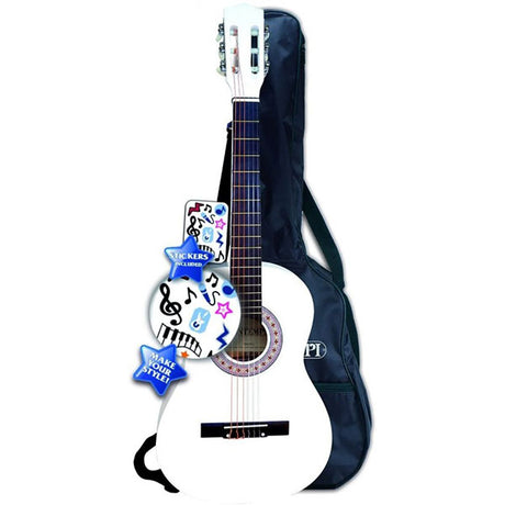 bontempi chitarra in legno bianco borsa bontempi gsw92 3 ean 0047663115337