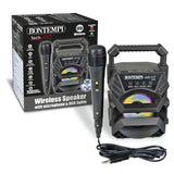 bontempi mini amplificatore wireless con microfono ean 4766337635600