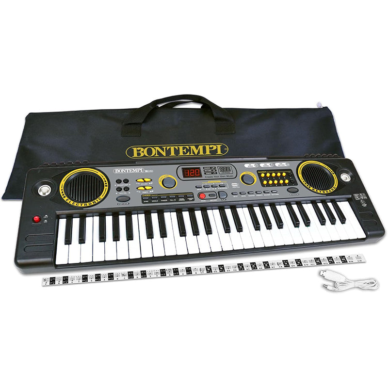 immagine-1-bontempi-tastiera-digitale-49-tasti-15-4920-ean-0047663551326