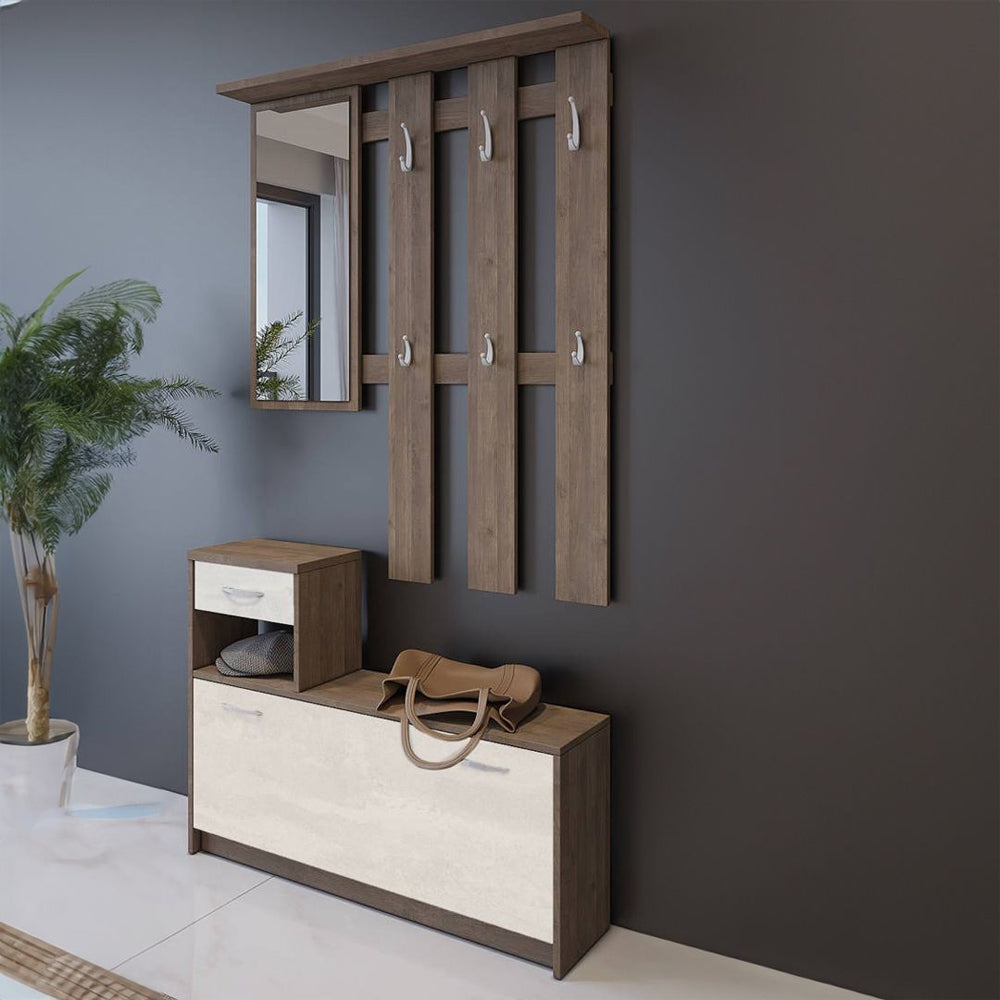calitan ingresso scarpiera ken noce e bianco ean 8051944714852