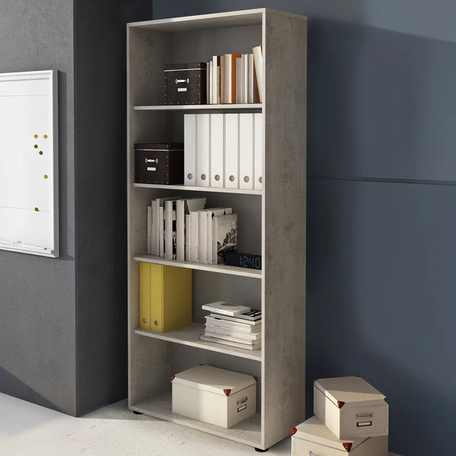 calitan libreria omega 78x33x188 cemento ean 8051944719024