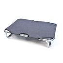 carbone pet productions lettino pieghevole per cani 75x115 grigio ean 8051160373857