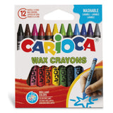 carioca pastelli a cera carioca 12 pz ean 8003511423650