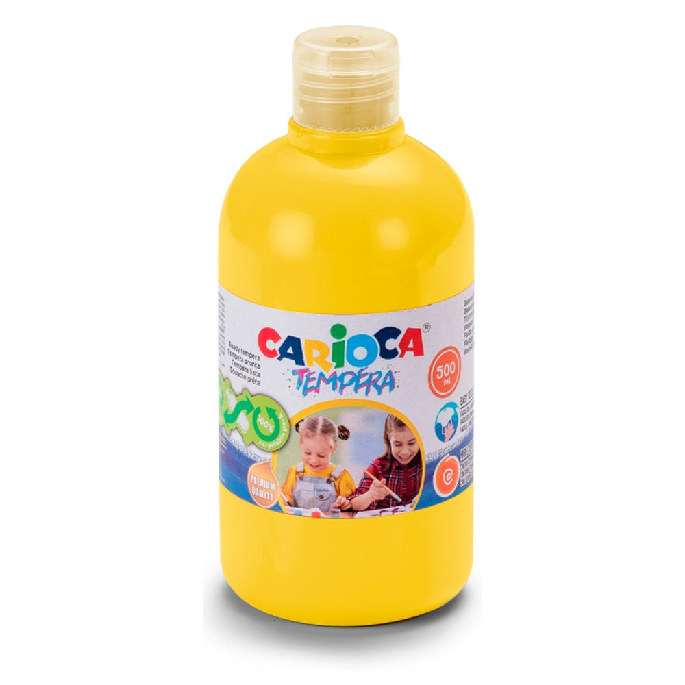carioca tempera liquida carioca giallo 500 ml ean 8003511287030