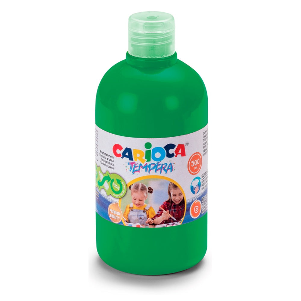 carioca tempera liquida carioca verde brillante 500 ml ean 8003511287146