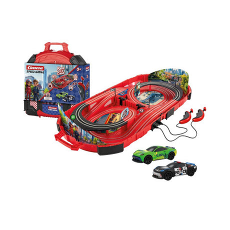 carrera pista valigetta police chase paw patrol ean 4007486160019